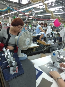 Стажировка преподавателей на швейной фабрике
