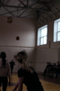 фото к теме - Товарищеский матч по волейболу среди женских команд